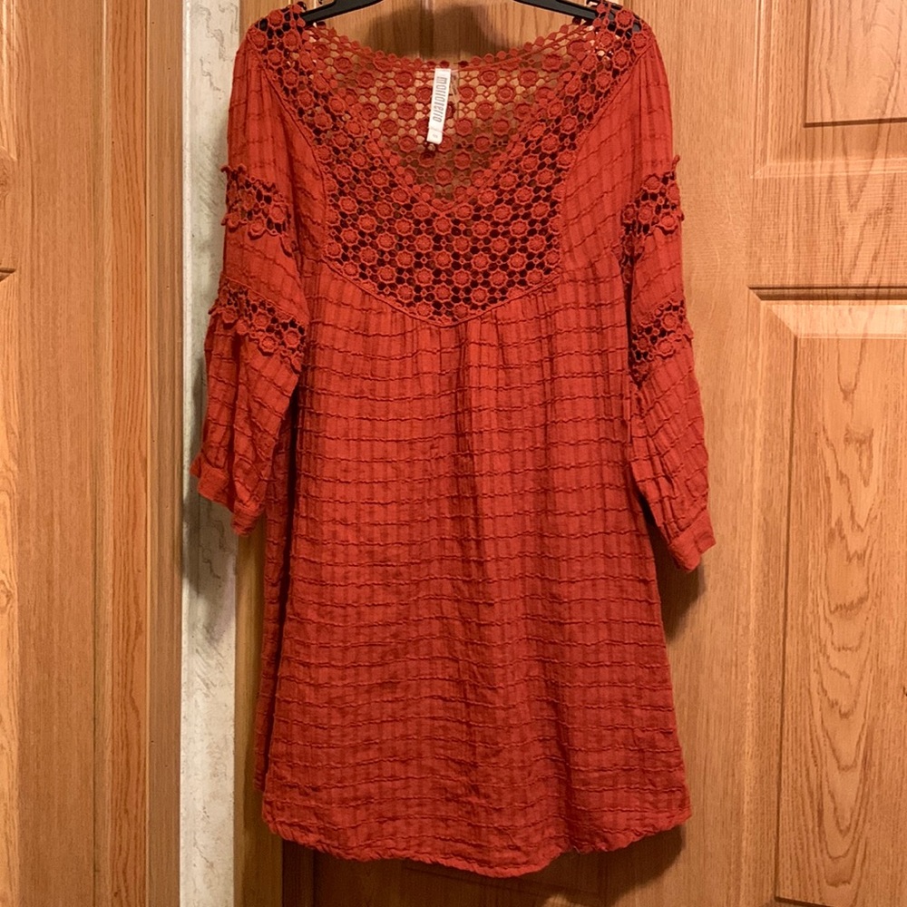 Mariaretto Dress — Small — Crochet Detail is Beautiful!!